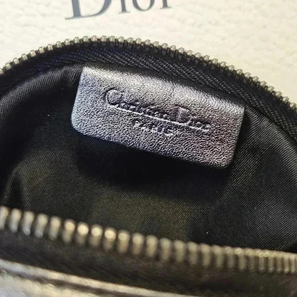 Dior Oblique Jacquard Petite Pouch - Picture 2 of 10